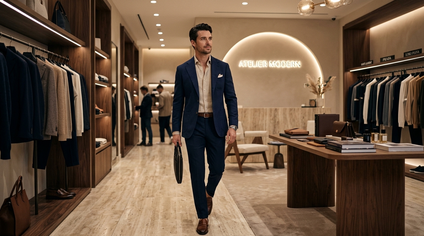 Moda Masculina Premium & Alfaiataria Contemporânea